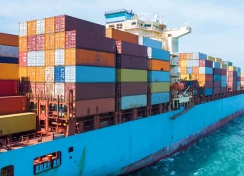 trade A Chinese ship with containers