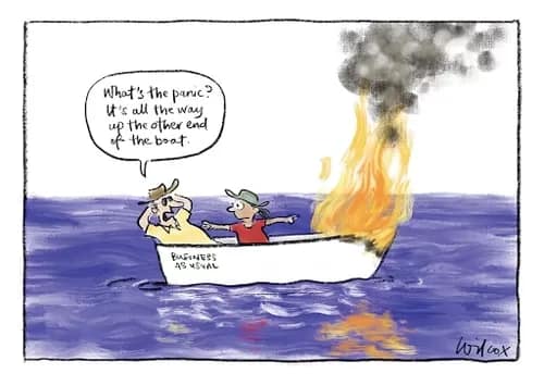 cathyWilcox - 1EarthMedia Cathy Wilcox, People's Choice Award, Climate cartoon