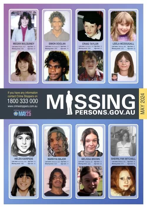 MissingChildren001 - 1EarthMedia Missing Children 2024 poster