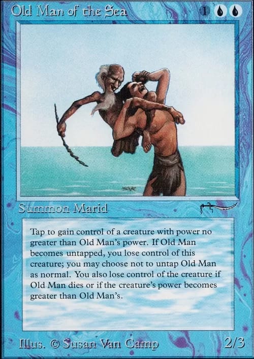 MagicTheGatheringVanCamp - 1EarthMedia Magic: The Gathering Old Man of the Sea Arabian Nights CGC 9 (Wizards of the Coast, 1993)