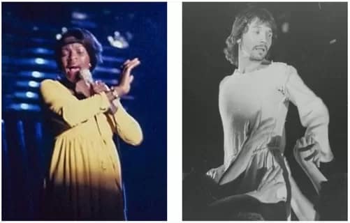 jcsuperstarcast-320 - 1EarthMedia Marcia Hines & Trevor White in Jesus Christ Superstar All rights reserved (c) Mark Anning photos 1982