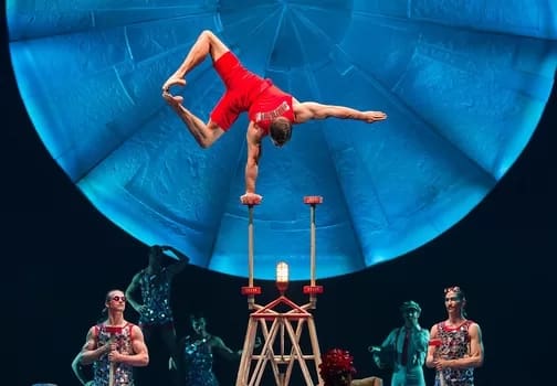 Matt_Beard_circus-crop400 - 1EarthMedia Cirque du Soleil photograph by Matt Beard