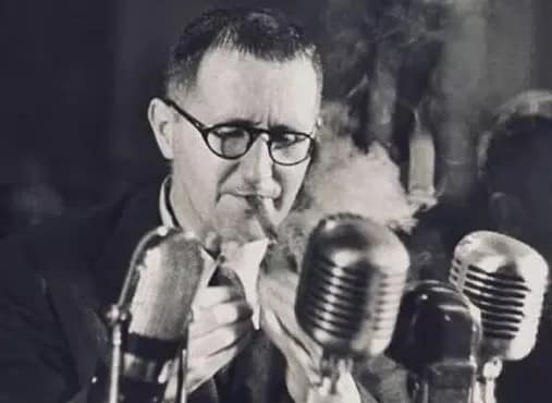 brechtcigar - 1EarthMedia Bertolt Brecht Testifies Before the House Un-American Activities Committee (1947)