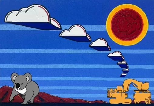 BlakDouglas001-350 - 1EarthMedia Blak Douglas mural "Coal Face"