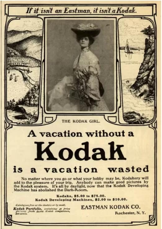 sontag01 - 1EarthMedia Early Kodak Ad