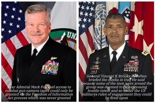 FoxBrookes - 1EarthMedia Admiral Mark Fox and General Vincent Brookes