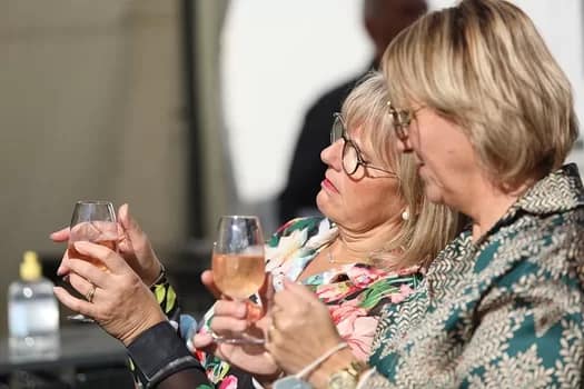 Wine lovers - 1EarthMedia Montmartre Grape Harvest Wine Festival © Mark Anning photo 2022