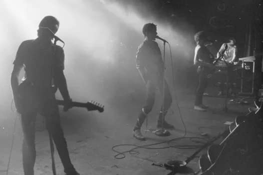 Radiators-3-4-350 - 1EarthMedia The Radiators, Australian band © Mark Anning photo © circa 1984