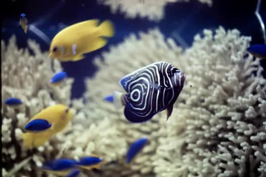 SCUBA underwater - 1EarthMedia Great Barrier Reef © Mark Anning photo 1980