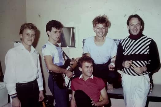 Machinations: A Musical Odyssey from Down Under The band Machinations © Mark Anning photo circa 1984-2023