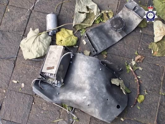 Jakarta Bomb - 1EarthMedia Jakarta Embassy Bomb Fragments