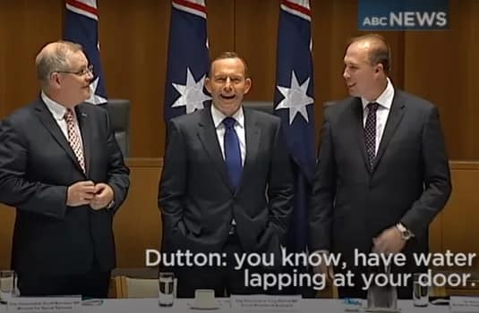 Reactions to Dutton’s large nuclear reactor policy Scott Morrison, Tony Abbott and Peter Dutton energy policy