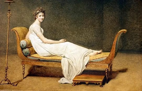 MadameRecamierByJacquesLouisDavid - 1EarthMedia Madame Récamier by Jacques-Louis David