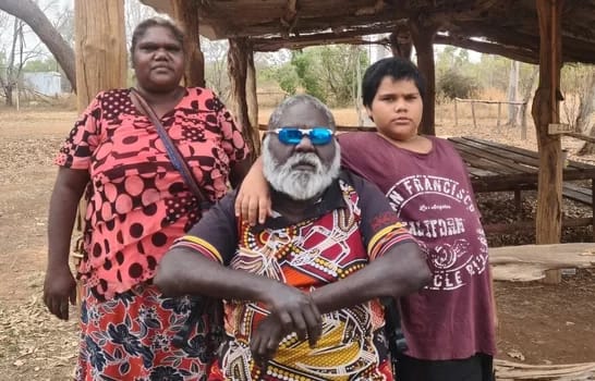 Jenita Samuel and Noah Sandy