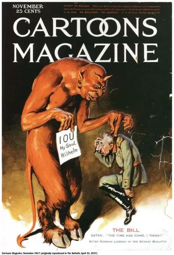 US003 - 1EarthMedia Norman Lindsay, Cartoons Magazine, 1917