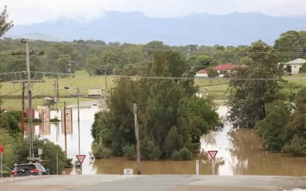 008 - 1EarthMedia Wingham CBD flood, March 20 2021