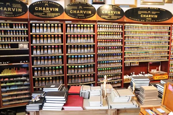 ArtShopParis-2 - 1EarthMedia Charvin art supplies, Paris. Photo by Mark Anning