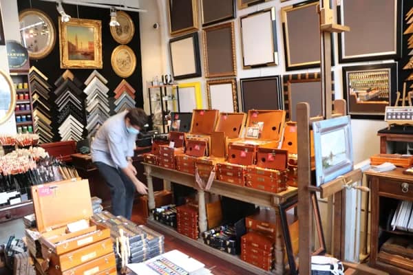 ArtShopParis-3 - 1EarthMedia Charvin art supplies. Photo by Mark Anning