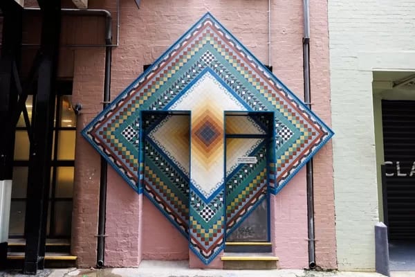 In Through the Out Door by artist Callum Morton