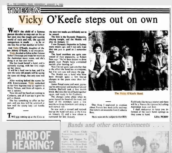 vok1983-600 - 1EarthMedia Vicky O'Keefe steps out on own