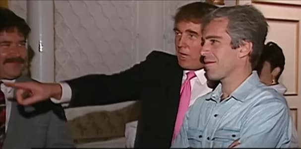 trumpepstein1992-300 - 1EarthMedia Donald Trump And Jeffrey Epstein At Mar-A-Lago Party In 1992