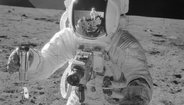 Hasselblad Data Camera on the moon Apollo 12 astronaut Alan L. Bean