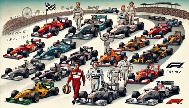 Top 10 Greatest F1 Drivers of All Time Top 10 F1 drivers