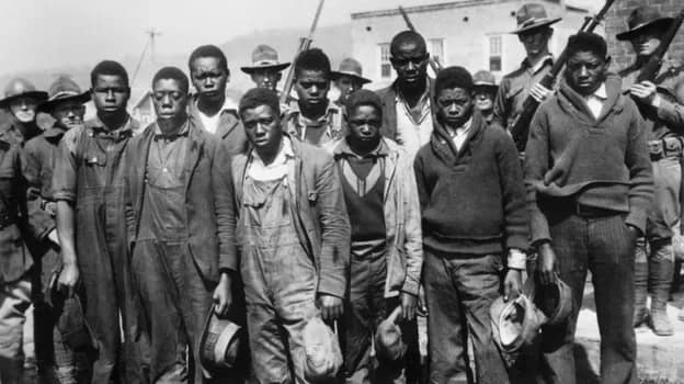 scottsboro-boys350 - 1EarthMedia The Scottsboro Boys soon after their arrest