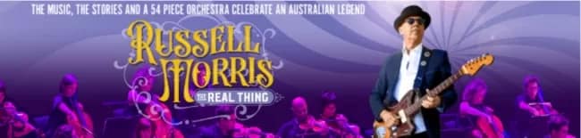 russellmorrisbanner - 1EarthMedia Russell Morris The Real Thing