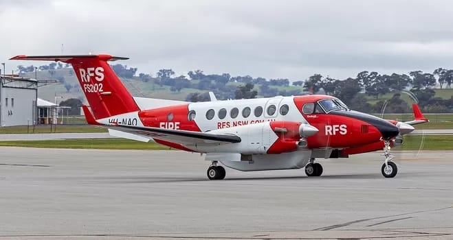 RFS beech King Air - 1EarthMedia Beech King Air 350CER