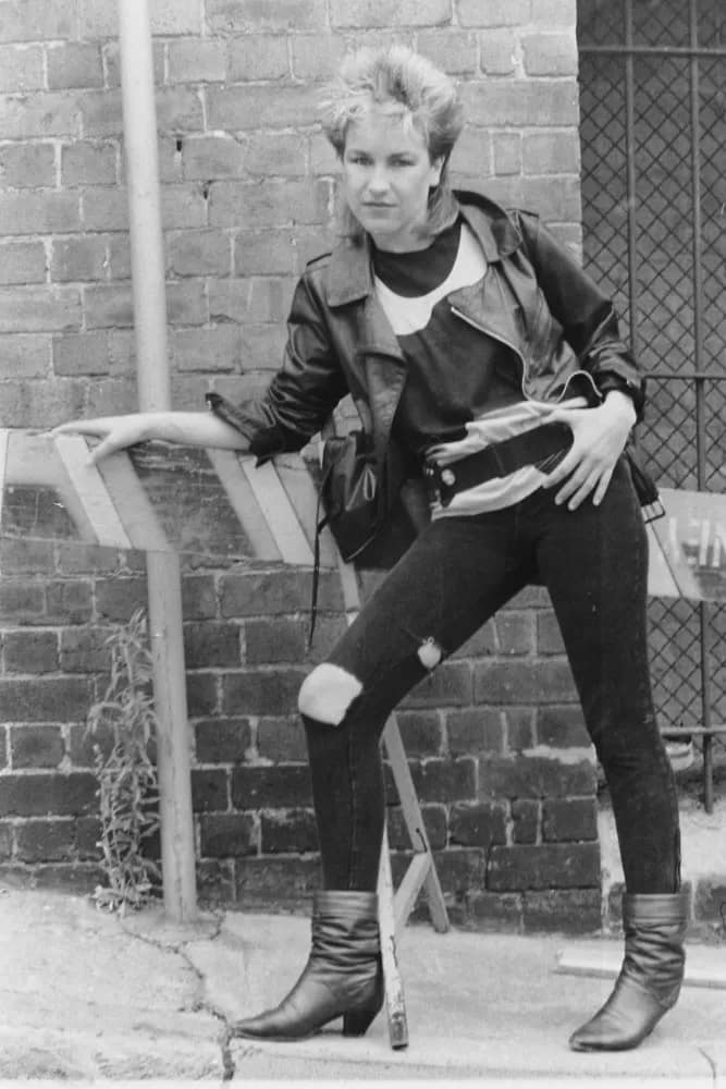 mga210812007 - 1EarthMedia Vicky O'Keefe, Johnny O'Keefe's daughter. © Mark Anning photo 1985