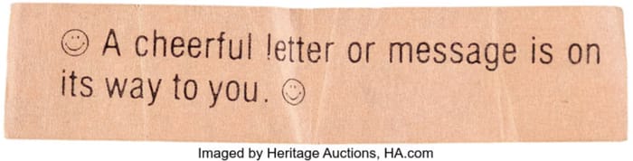 Fonz001 - 1EarthMedia Fonzie fortune cookie