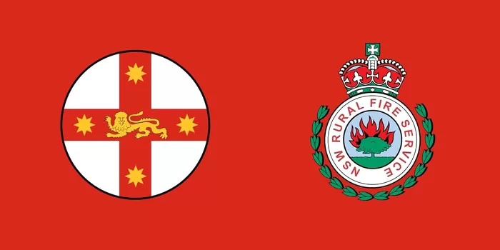 NSW RFS flag for sale - 1EarthMedia NSW RFS flag for sale
