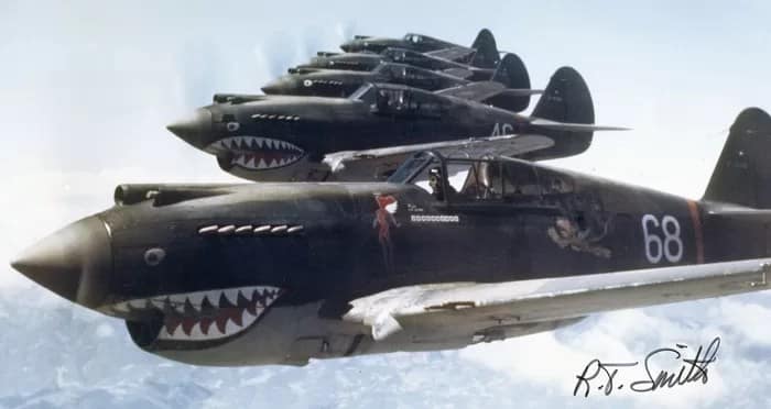 Hells_Angels_Flying_Tigers_1942 - 1EarthMedia Hells Angels squadron, Flying Tigers