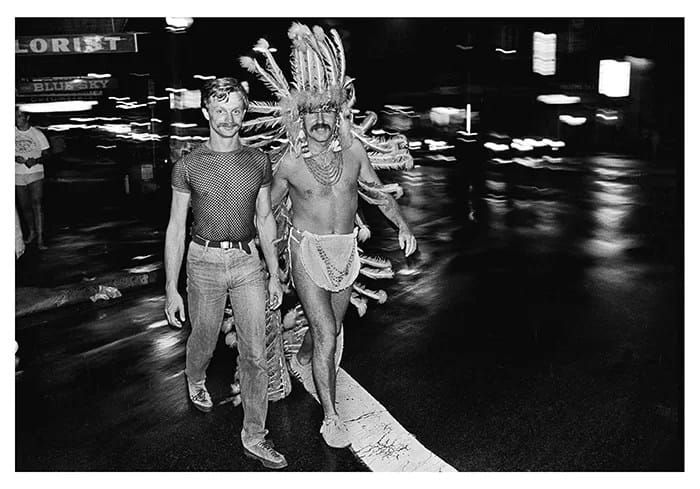 Rob Walls photo of gay Mardi Gras