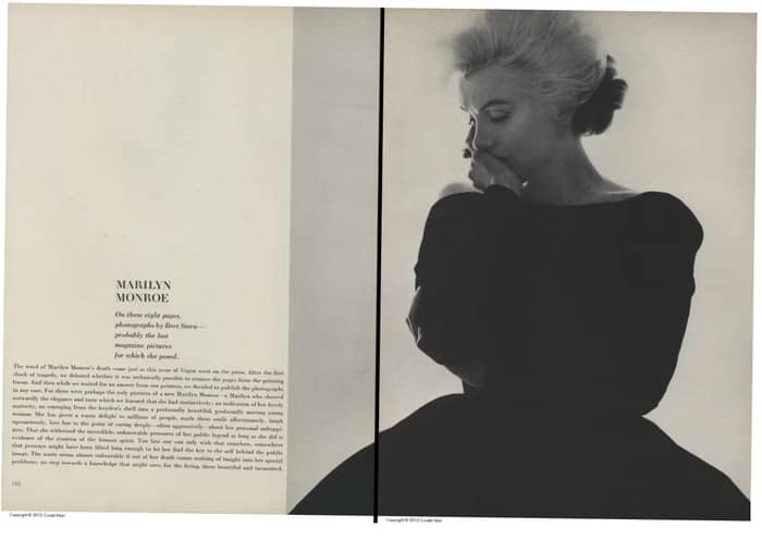 - 1EarthMedia Marilyn Monroe in Vogue