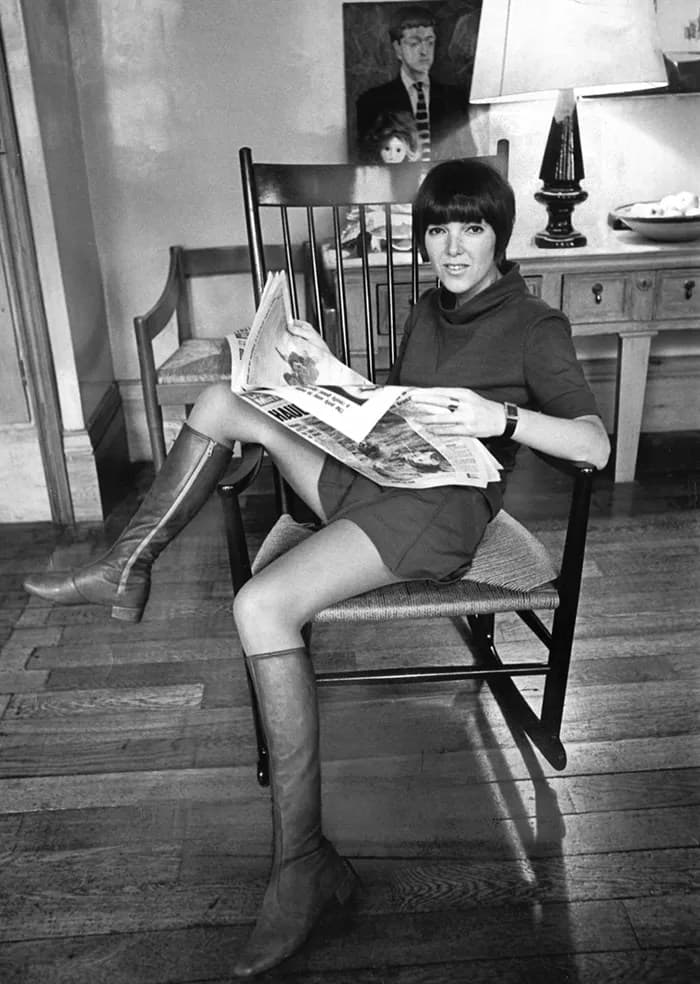 Rob Walls photo of Mary Quant