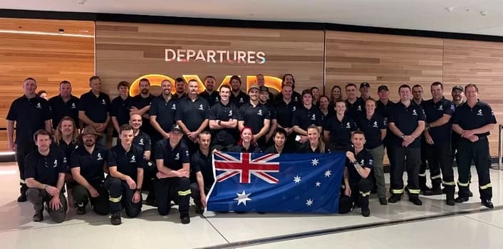 NSWRFS leave for Canada - 1EarthMedia NSWRFS leave for Canada