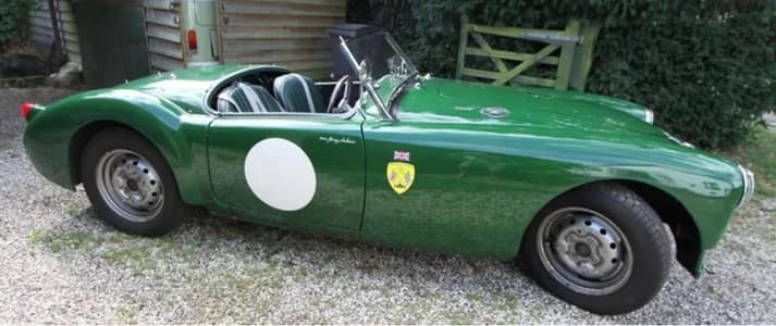 1959MGroadster - 1EarthMedia 1957 MG Roadster