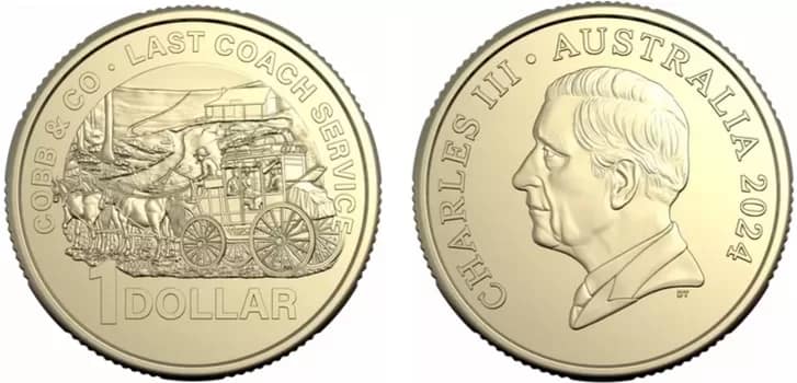Cobb & Co Coin - Royal Australian Mint - 1EarthMedia Cobb & Co Coin - Royal Australian Mint