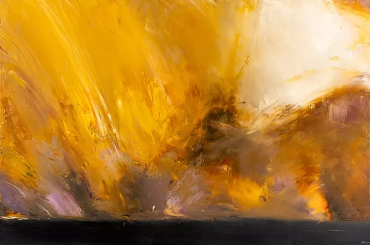 GD_0390_HobartSummer5_120x180LGE - 1EarthMedia Archibald winner Geoffrey Dyer 'Hobart Summer 5'