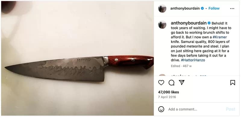 BourdainKramerKnife - 1EarthMedia