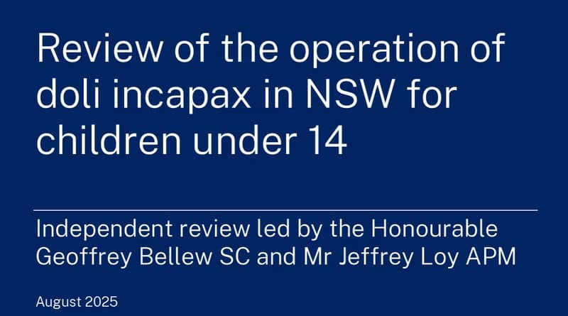 review into doli incapax test for children under 14