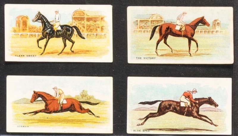 Cigarettecard003 - 1EarthMedia 1906 WD & HO Wills Melbourne Cup Winners cards