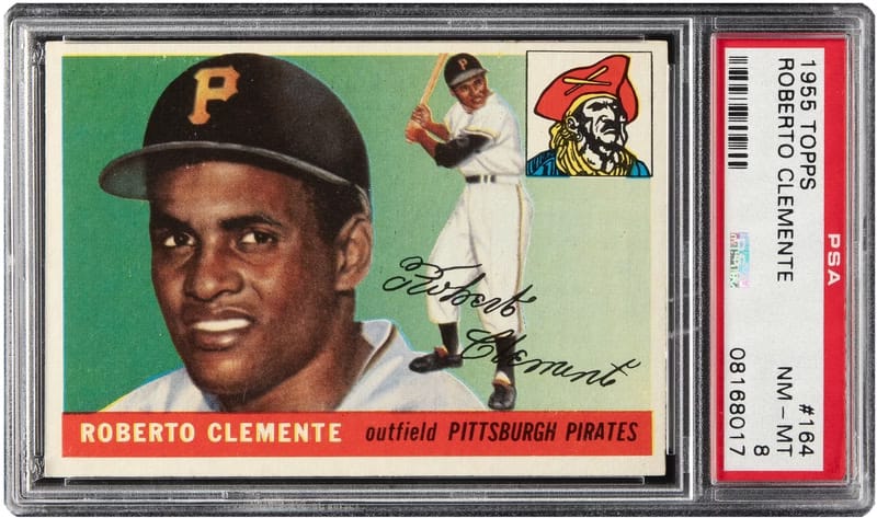 1955TOPPSRobertoClemente - 1EarthMedia 1955 Topps Roberto Clemente rookie card