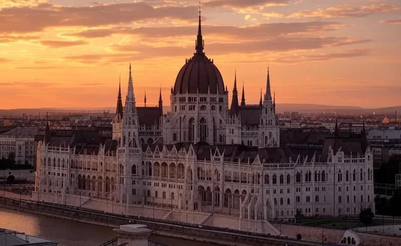 Budapest-HungarianParliamentBuilding - 1EarthMedia Budapest - Hungarian Parliament Building