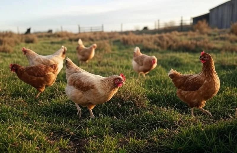 Use of Animals in Pest Control: A Permaculture Approach Chickens foraging for snails