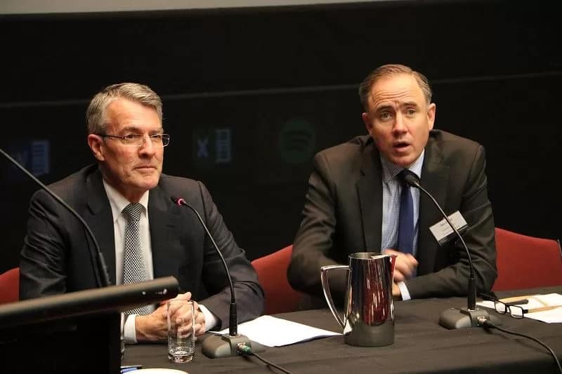 Opposition-Attorney-General-Dreyfuss-Ben-Oquist-from-The-Australia-Institute - 1EarthMedia Mark Dreyfus and Ben Oquist