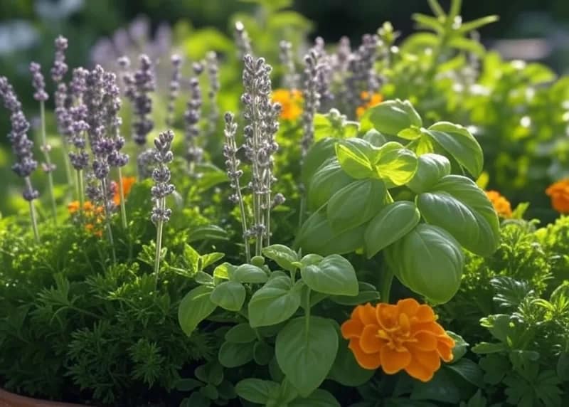 Use Plants that attract beneficial insects and repel pests