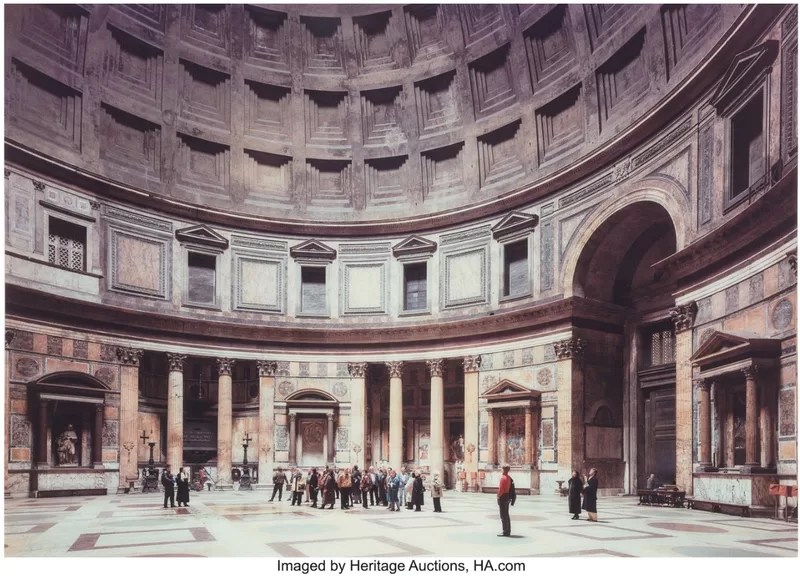 Maier-Struth - 1EarthMedia Thomas Struth, Pantheon, Rome, 1990